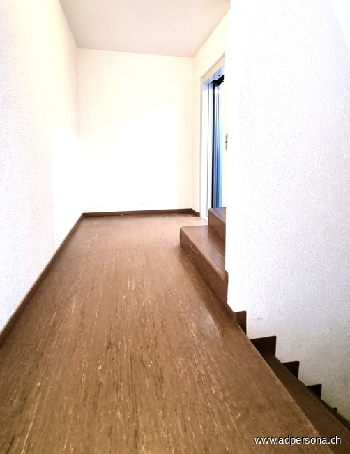 Treppenhaus und Lift Etagenwohnung Basel