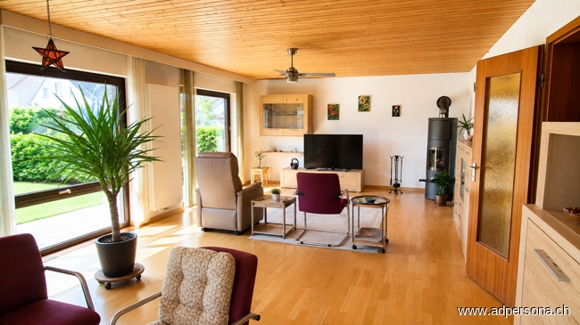 Wohnzimmer 1 Einfamilienhaus Neuenburg am Rhein