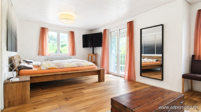 1.OG Schlafzimmer 01 - Kopie Einfamilienhaus Reigoldswil