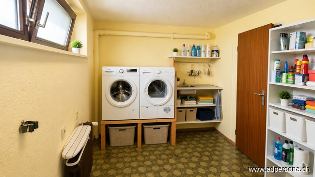 Waschk�che Einfamilienhaus Neuenburg am Rhein