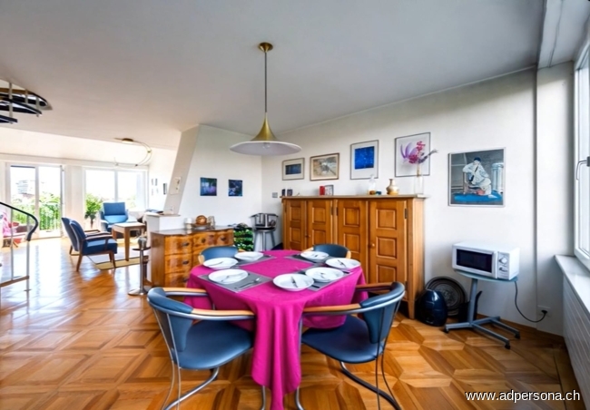 Essbereich Maisonettewohnung Basel