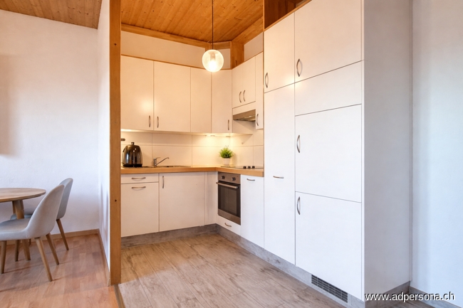 K�che Dachgeschosswohnung Basel