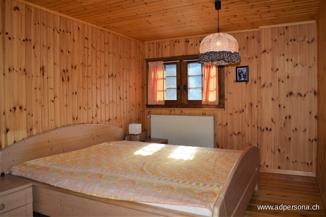 zweites Schafzimmer im EG Chalet Embd