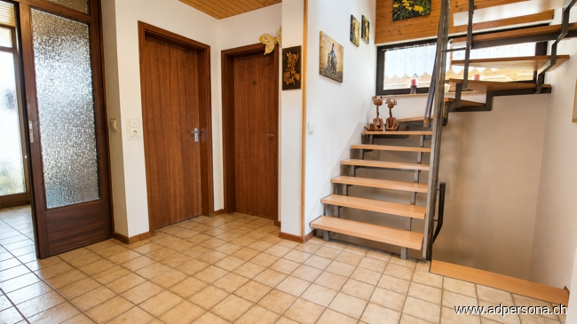 Eingangsbereich und WIndfang Einfamilienhaus Neuenburg am Rhein