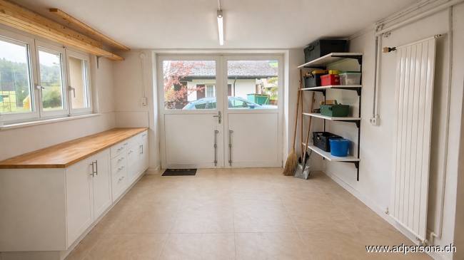 Werkstatt oder Garage Einfamilienhaus Reigoldswil