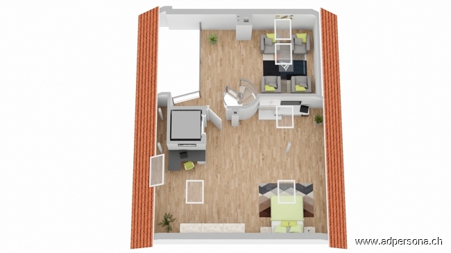 6.OG Maisonettewohnung Basel