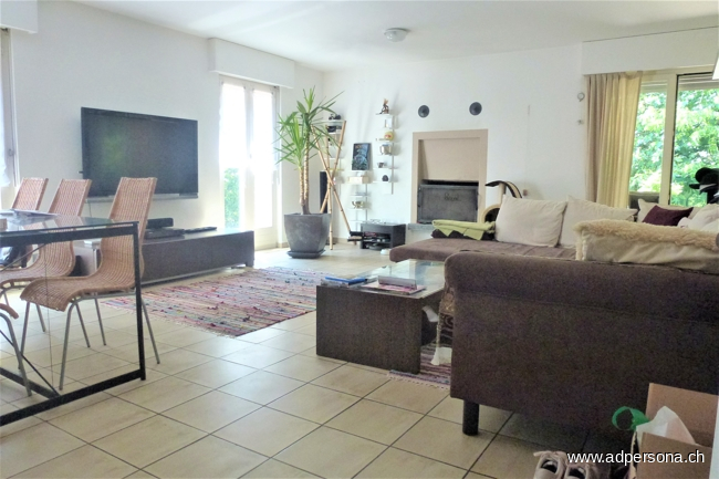 Wohnzimmer Wirtewohnung Sportanlage Verscio