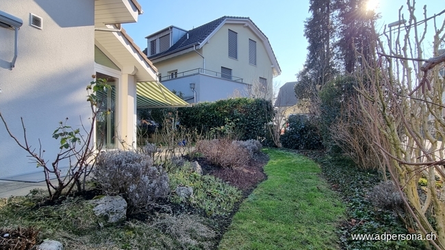 Teil des Gartens Einfamilienhaus Liestal