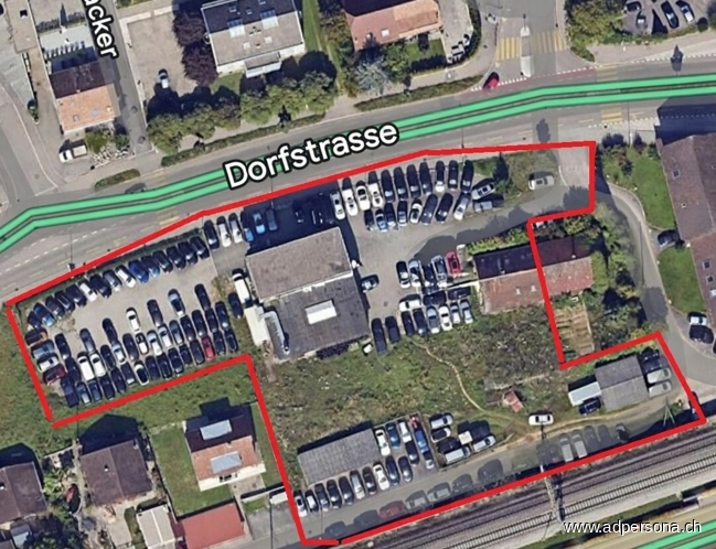 Von oben Werkstatt Wangen bei Olten