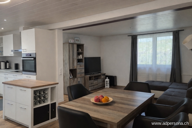 Haus 12b Wohnung Wohnzimmer Wohn- / Gesch�ftshaus Niederdorf